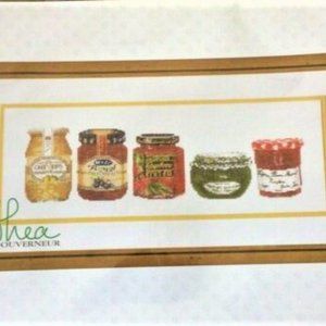 Thea Gouverneur Jam Pot Cross Stitch Kit